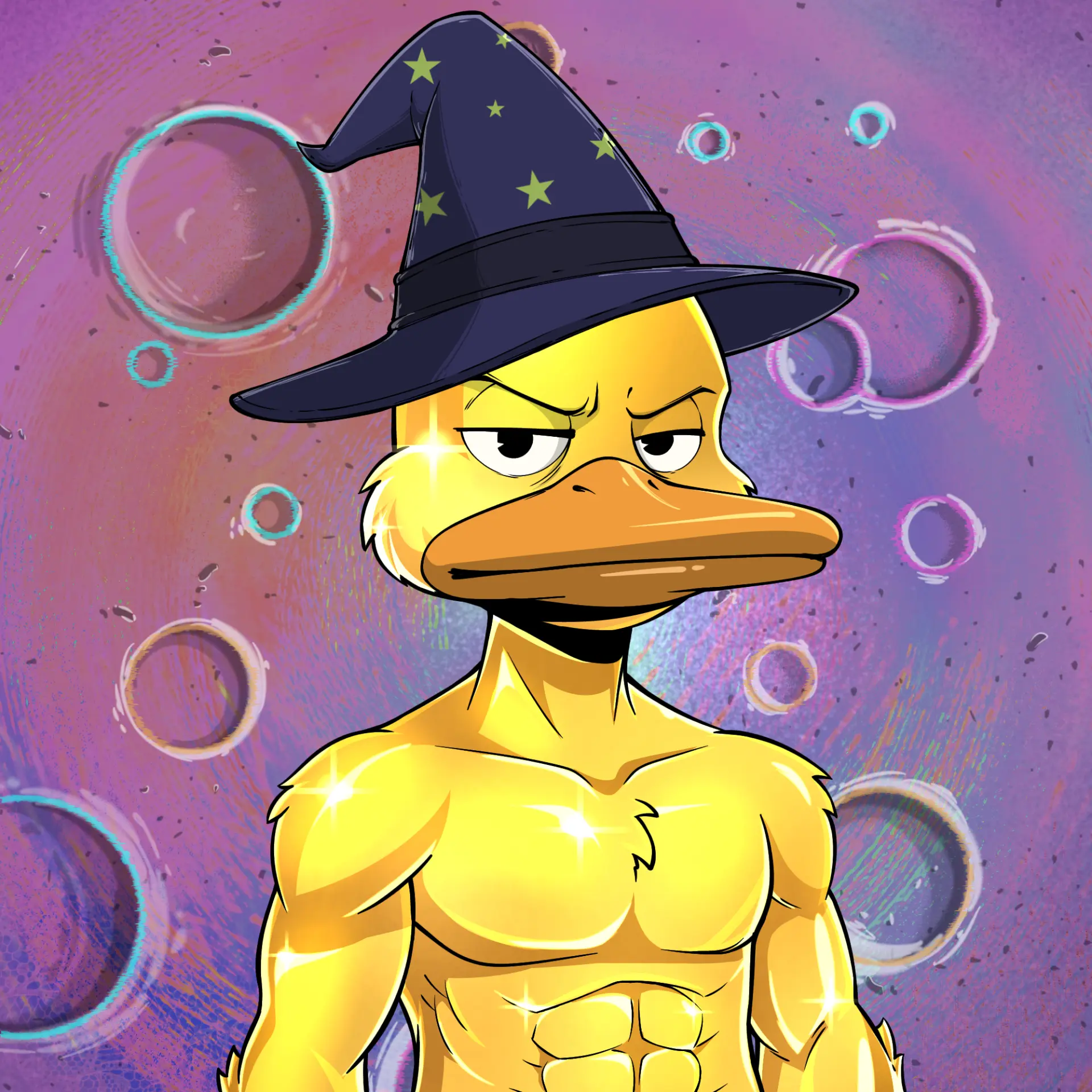 Grumpy Duck - Wizard