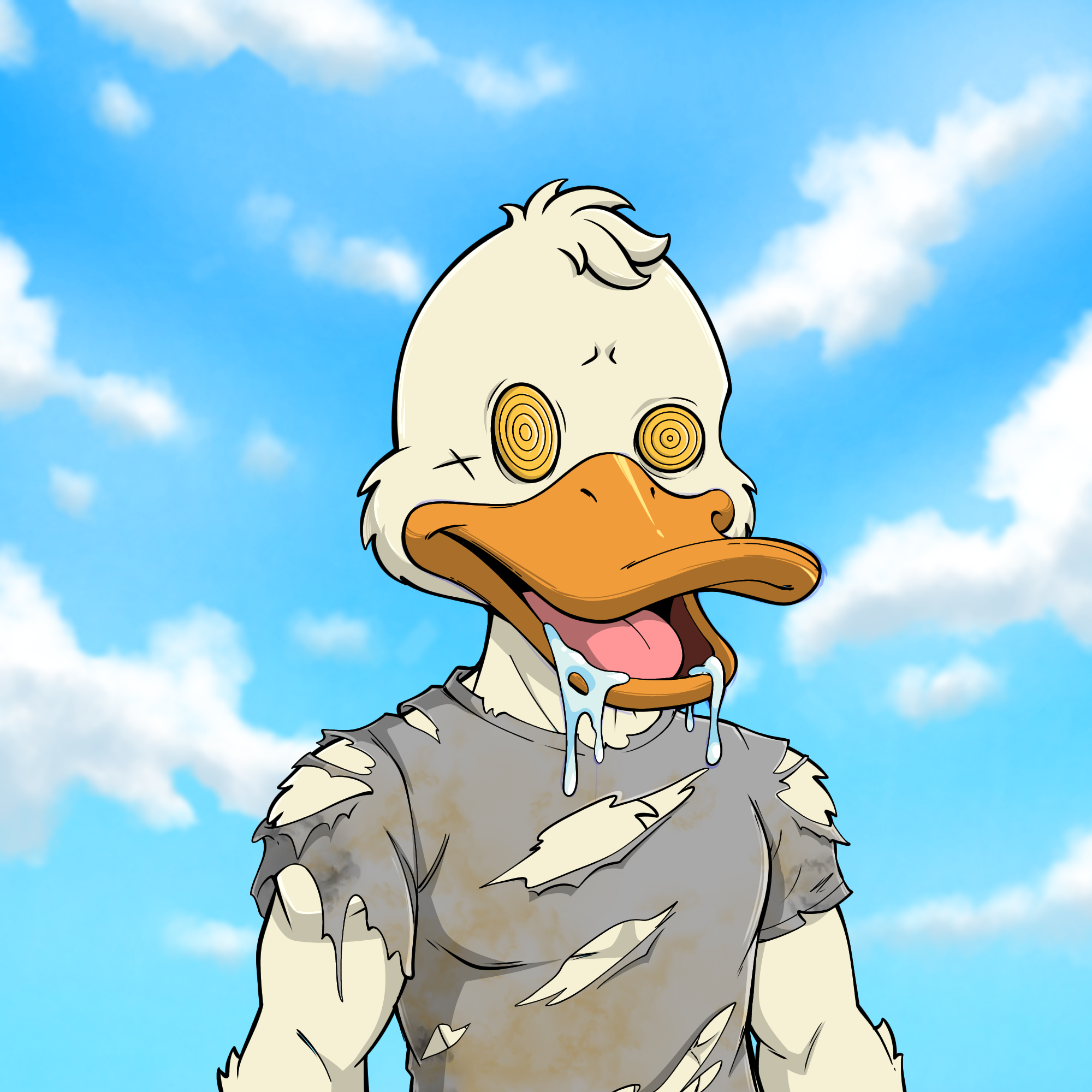 Grumpy Duck - Crazy